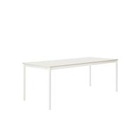 Muuto Table à manger Base white. bord en contreplaqué. 190x85 cm