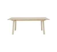 Muuto Table à manger extensible Earnest 205x100 cm Oiled oak