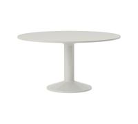Muuto Table à pied central Midst Grey linoleum-grey. Ø140 cm