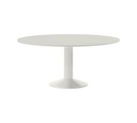 Muuto Table à pied central Midst Grey linoleum-grey. Ø160 cm