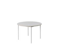 Muuto Table Base, ronde - stratifié blanc