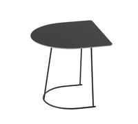 Muuto Table basse Airy Half Size noir