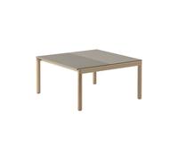 Table basse Couple 80x84x40 cm ondulée WxHxD 84x40x80cm