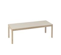 Muuto - Table basse Bois naturel