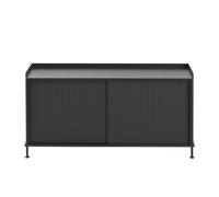 Muuto Table d'appoint Enfold. basse 125x45x63 cm noir. noir