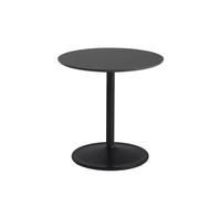 Muuto Table d'appoint Soft Ø48cm Black nanolaminate H: 48 cm