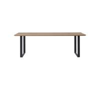 Muuto - Table rectangulaire Bois naturel
