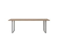 Muuto - Table rectangulaire Bois naturel