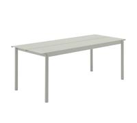 Muuto - Table rectangulaire Gris