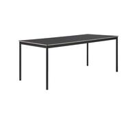 Muuto - Table rectangulaire Noir
