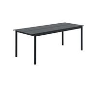 Muuto - Table rectangulaire Noir