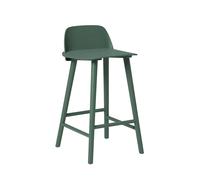 Muuto Tabouret de bar 65 cm Nerd vert foncé