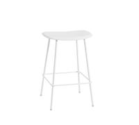 Muuto Tabouret de bar Fiber Tube 65 cm blanc