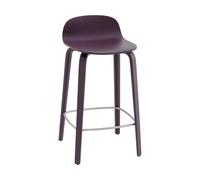 Muuto Tabouret de bar Visu 65 cm Dark plum
