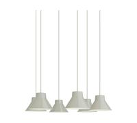 Muuto Top Pendant Cluster 6 suspension Gris. Ø21 cm