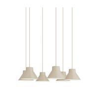 Muuto Top Pendant Cluster 6 suspension Sable. Ø21 cm
