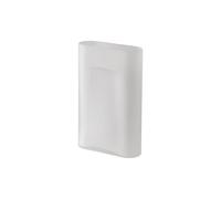 Muuto Vase Ridge vas verre gelé 35 cm White