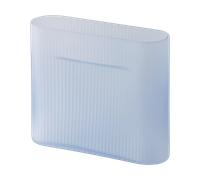 Muuto Vase Ridge vas verre gelé 16.5 cm Light blue