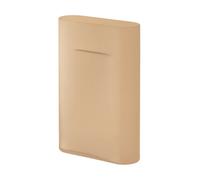 Muuto Vase Ridge vas verre gelé 35 cm Orange clair