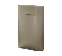 Muuto Vase Ridge vas verre gelé 48.5 cm Taupe