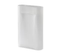 Muuto Vase Ridge vas verre gelé 48.5 cm White