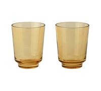 Muuto Verre Raise 30 cl. lot de 2 Orange brûlé