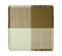Muuto Verso tapis en laine Vert pâle-brun chaud. 258x258 cm