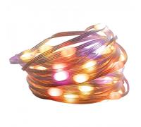 Muvit Guirlande Lumineuse Intérieure WiFi Dreamcolor 66 LED 5m Compatible Alexa Google Home USB