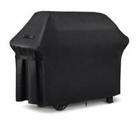 Muvkeesa Housse de Barbecue 210D Oxford résistante aux intempéries 145 x 61 x 117 cm | Housse de Barbecue Universelle et Protection UV | Bâche imperméable pour Barbecue à gaz | Housse indéchirable