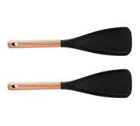 MUXZSIZ Spatule-cuillère multifonction Staub offrant confort et précision | la cuisson, réduisant la fatigue des mains. Ustensiles de cuisine en silicone Staub. Cuillères en bois.