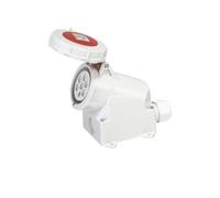 MUYTQAERG Prise et fiche d'aviation Industrielle triphasée IP67 CEE 7P 16A 32A d'interface de Machine à Huile 7 Trous étanche Anti-poussière 400