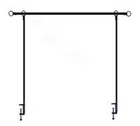 Muzrunq Support de Tige au-Dessus de la Table avec Pinces Support d'arche Table en métal réglable Arche Fleurs Ballon pour fête d'anniversaire Mariage