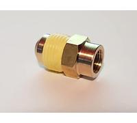Muzzys Adaptateur régulateur Bypass Hack Conversion Fitting, pour Grille de Barbecue Weber Q Q100 Baby Q1000 1200 Q200 Q2000 Q2200 - Permet l'utilisation de n'importe Quel régulateur latéral Standard