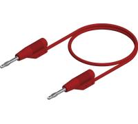 MVLF 2/50 RT - Cordon de test, 2 mm, 50 cm, rouge