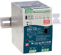 MW DRS-240-24 - Alimentation à découpage, exécution pour rails 240 W, 24 V 7,7 A