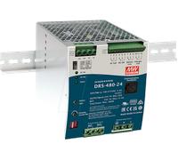 MW DRS-480-48 - Alimentation à découpage, exécution pour rails 480 W, 48 V 7,7 A