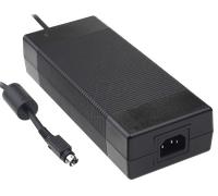MW GST220A24 - Power supply, 221.0 W, DIN 4-p