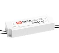 MW LPV-20-12 - Alimentation à découpage pour LED, 20 W / 12 V / 1,67 A