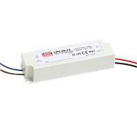 MW LPV-20-15 - Alimentation à découpage pour LED, 20 W / 15 V / 1,33 A, IP 67