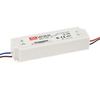 MW LPV-35-15 - Alimentation à découpage pour LED, 36 W / 15 V / 2,4 A, IP 67