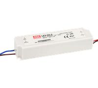 MW LPV-60-48 - Alimentation à découpage pour LED, 60 W / 48 V / 1,25 A, IP 67