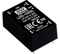 MW Mean Well Convertisseur CC/CC pour circuits imprimés MEAN WELL LDD-1000L Nbr. de sorties: 1 x 52 W 1 pc(s)