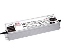 MW Mean Well MEAN WELL HLG-240H-24AB Driver de LED à tension constante 240 W 5 - 10 A 22.4 - 25.6 V/DC dimmable, fonction dimmeur 3 en 1, réglable, circuit PFC, extérieur,