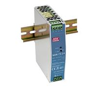 MW Mean Well NDR-75-24 76,8 W Blue, metallic Power Supply Unit - Unités d'alimentation (76,8 W, 90-264, 1 %, 47/63, 12 ms, 85,5 %)