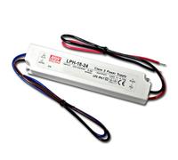MW MEAN WELL - Transformateur LED 24 V, 0,75 A, 18 W, IP67