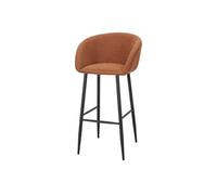 MWlab Tabouret haut tapissé avec un style contemporain - modèle 063 - citrouille G