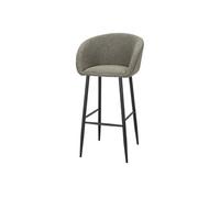 MWlab Tabouret haut tapissé avec un style contemporain - modèle 063 - vert olive
