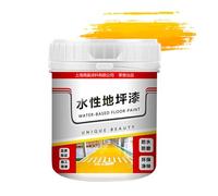 Mwqpgyh Peinture de sol à base d'eau Golden Silk | Peinture de sol antidérapante et imperméable à séchage rapide | Revêtement de sol de garage, peinture de porte de garage pour entrepreneurs
