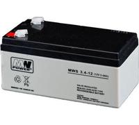 MWS 3.4-12 : Batterie VRLA AGM 12V/3,4Ah