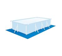 MWZBTG Bâche de sol rectangulaire pour piscine - 2,5 x 4,5 m - Bâche de protection pour piscine - Tapis de sol imperméable - Protection contre les perforations